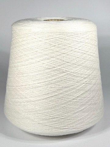 E. Miroglio Alice 2/28 gekämmtes Extra Fine Merinogarn Warmes Creme-Perlweiss 007 foto 2